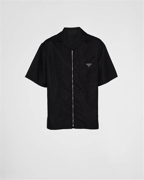 camicia prada nera uomo|Prada Camicia .